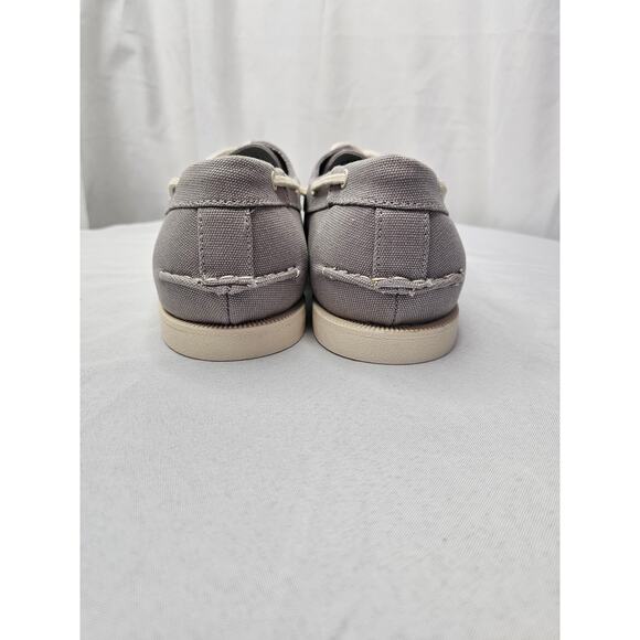 Club Room Men's Elliot Lace-Up Boat Shoes Loafers Grey Size 10M NWT - Picture 6 of 9